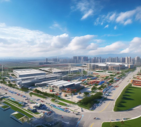 小漠港商贸物流园区一期项目，打造区域商贸物流新枢纽，驱动区域经济高质量发展