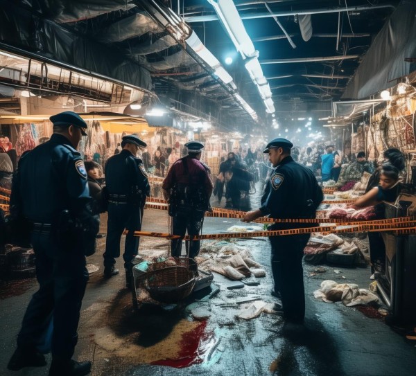 义乌商贸城突发凶杀案致1死1伤 警方紧急介入调查 义乌商贸城突发凶杀案致1死1伤 警方紧急介入调查