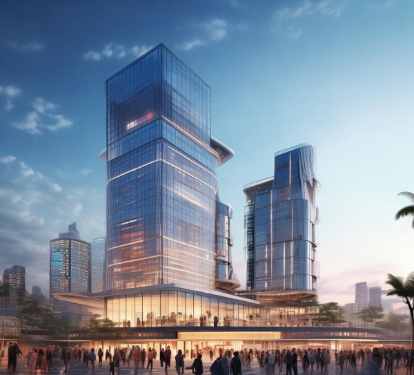 新港商贸城，商贸新引擎，激活城市经济新动能