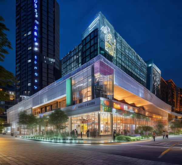 鹰潭市金三角商贸服务公司商场，城市商业的璀璨地标，民生服务的温暖驿站