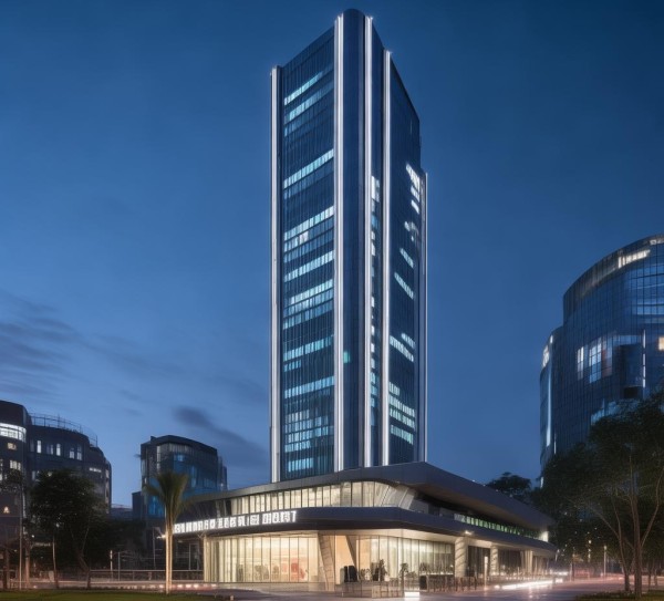 新合作国际商贸城A区信息大楼,商贸核心区的智慧中枢,驱动区域商业升级的新引擎 新合作国际商贸城A区信息大楼,商贸核心区的智慧中枢,驱动区域商业升级的新引擎