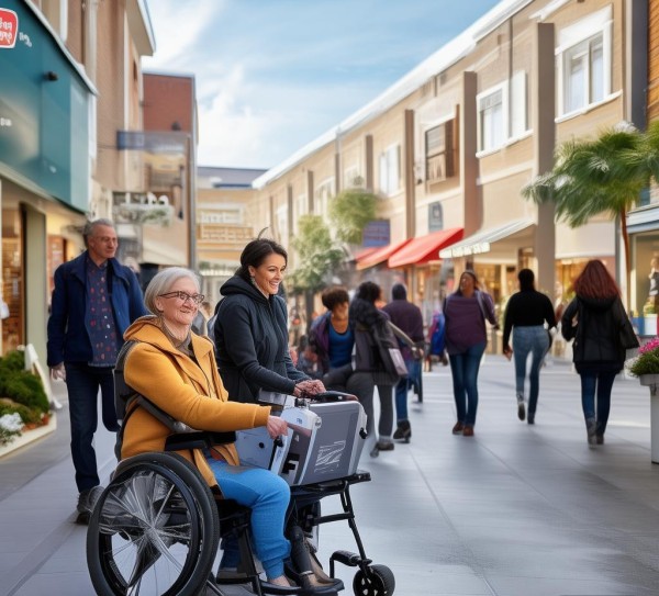 商贸服务中心在残疾人帮扶中的职责，构建无障碍商业环境，促进公平参与