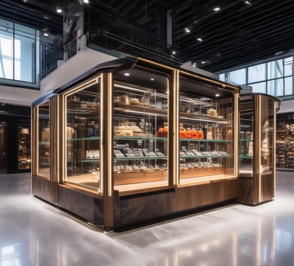 西南商贸城展柜定制,从需求到落地,打造品牌视觉新地标 西南商贸城展柜定制,从需求到落地,打造品牌视觉新地标